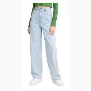 Levi's High-Waisted Straight Jeans Light Wash Size 30x29